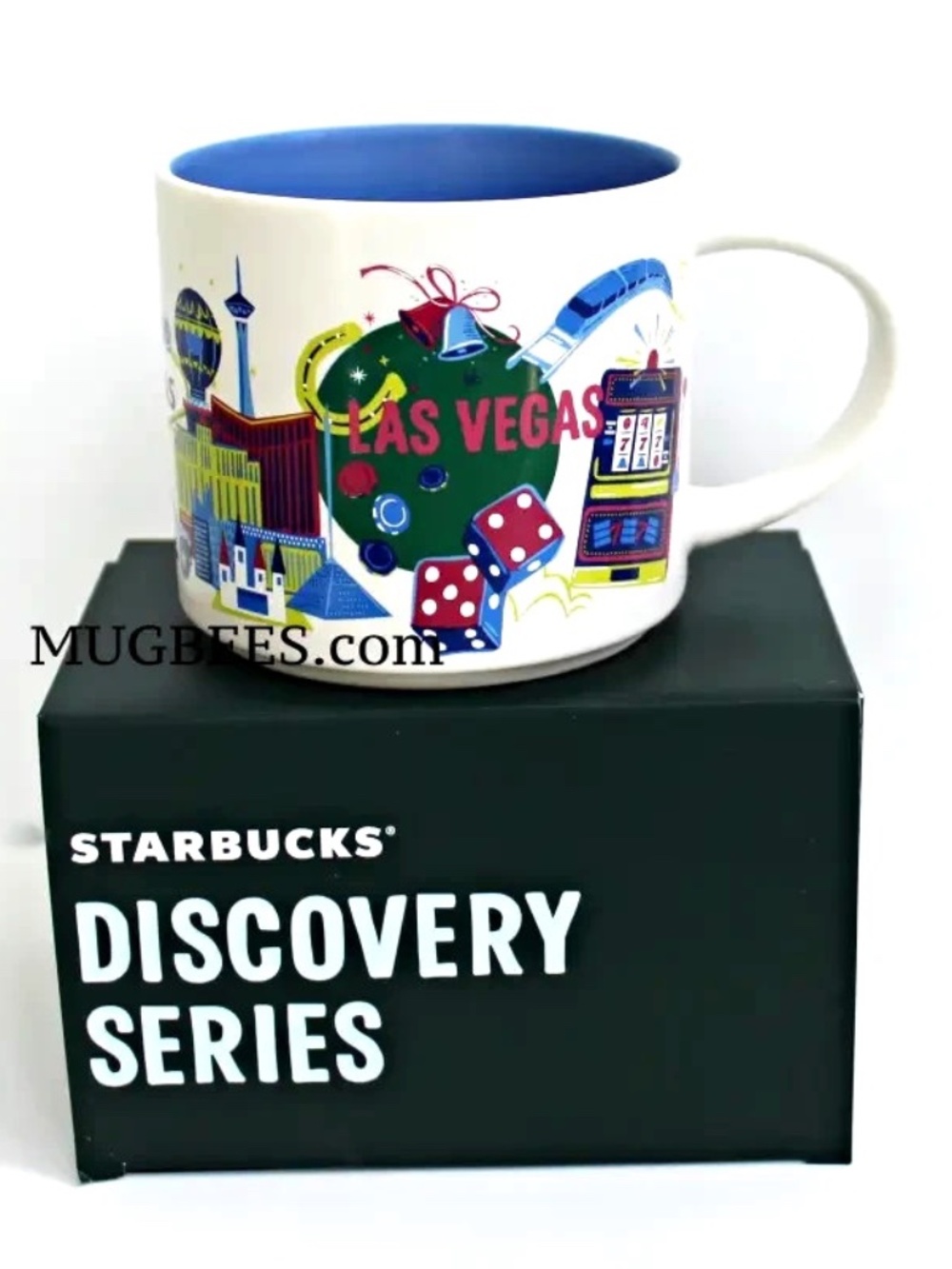 Starbucks Discovery Series Las Vegas Ceramic Coffee Tea Cup Mug 14 oz